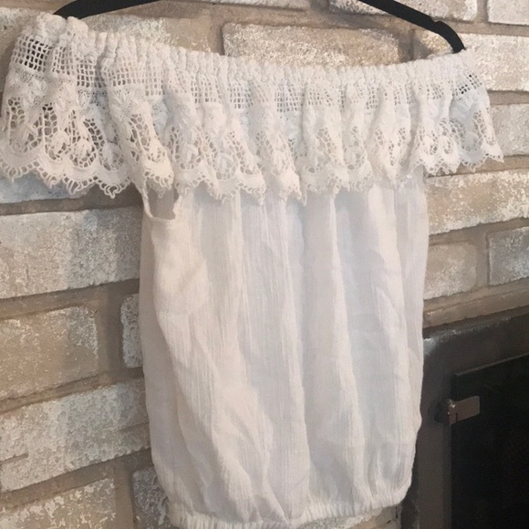 Boho Off The Shoulder Top - Picture 2 of 3